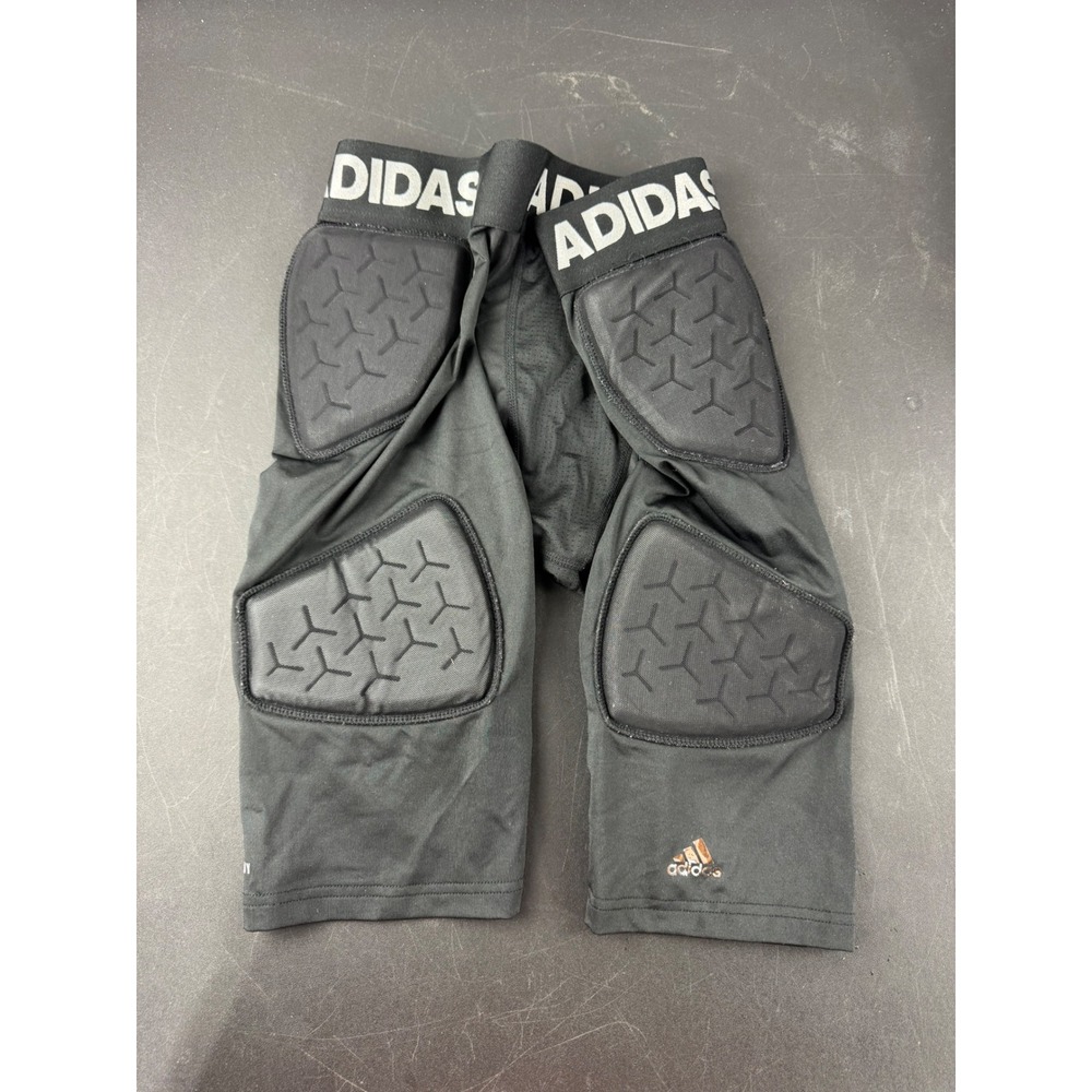 Adidas Aeroready Padded Compression Shorts Mens XL‎ Black Football Basketball